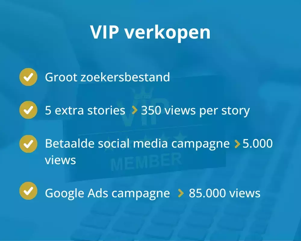 VIP verkopen WA Westerbork