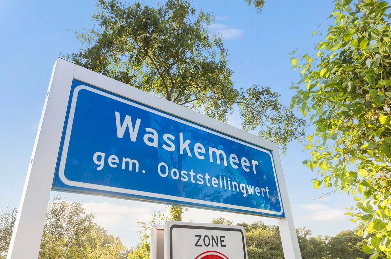 Varwijk en Sibma Waskemeer bord