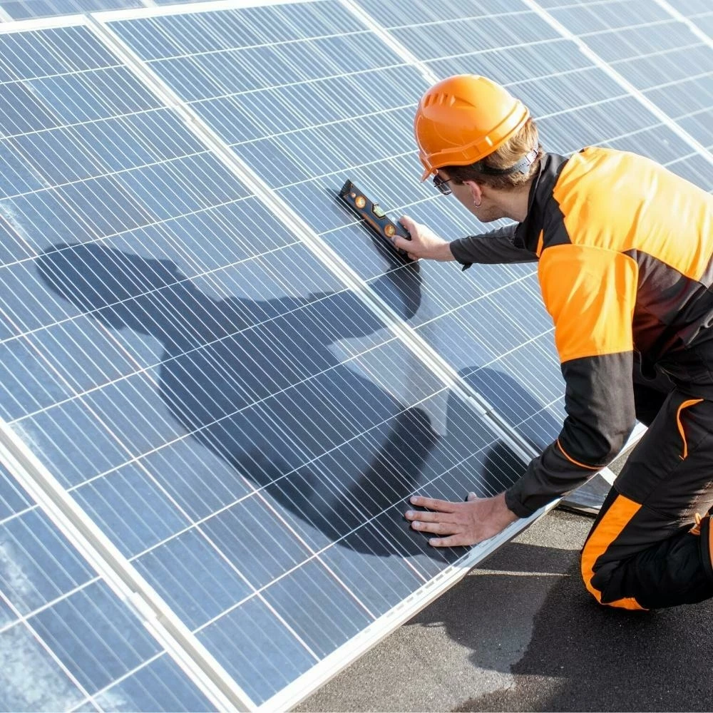 Zonnepanelen aanleggen