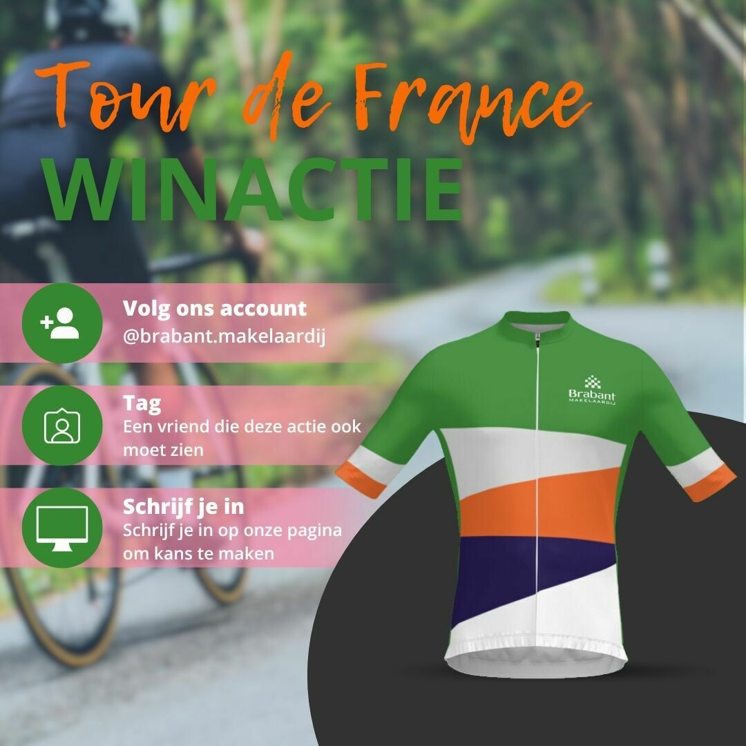 Tour de France winactie Brabant Makelaardij