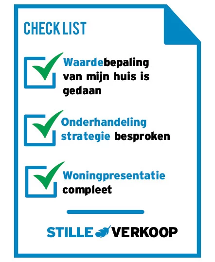 WA STILLE VERKOOP STAP 1