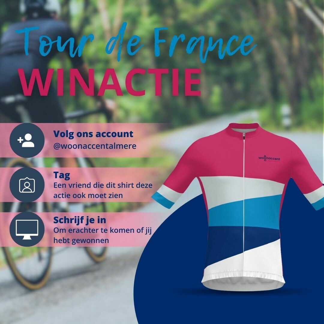 Win een wielershirt Tour de France Actie