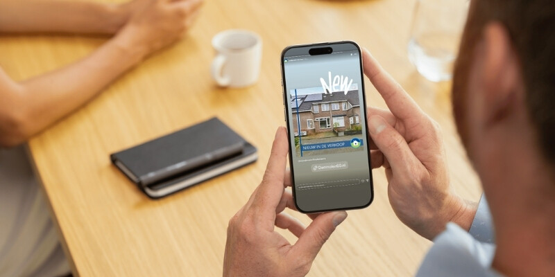 Van der Werf Makelaars Huis verkopen social media