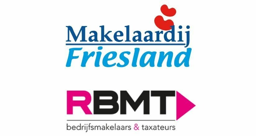 Logos RBMT makelaardij Friesland