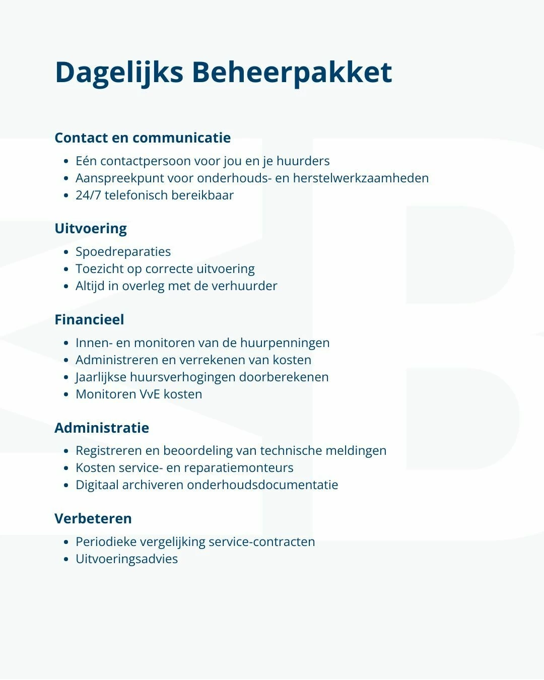 Dagelijks Beheerpakket